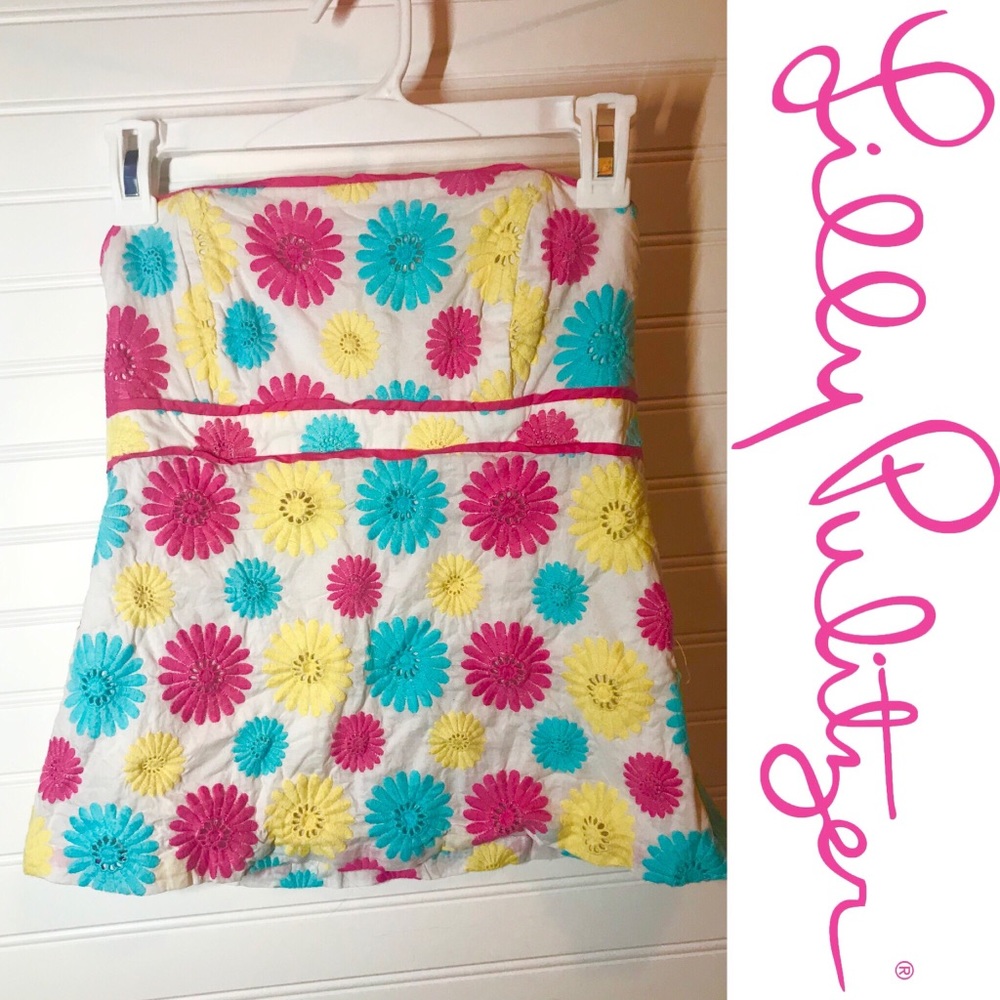 Lilly Pulitzer Strapless Top